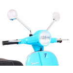 Elektrická motorka Vespa - modrá